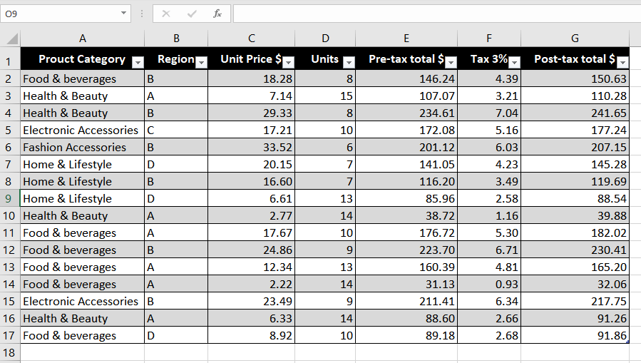 Total Rows In Excel