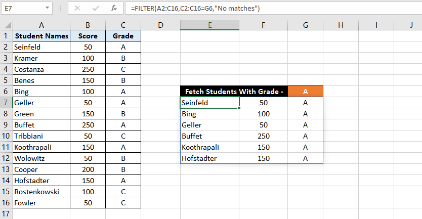 cell reference instead of adding a character or a text string in the include argument