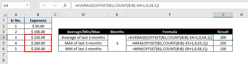 Offset-Function-In-Excel-Example-07