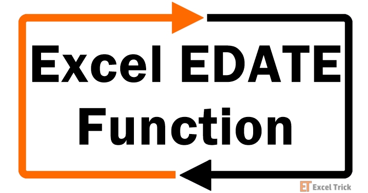 Excel EDATE Function
