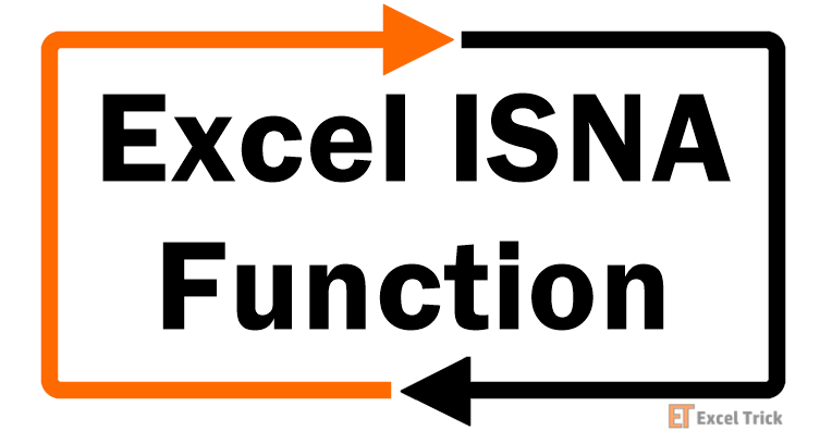 Excel ISNA Function
