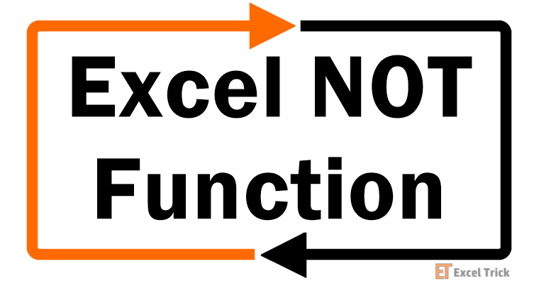 Excel NOT Function