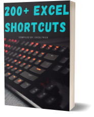 ExcelTick - 200+ Excel Shortcuts ebook