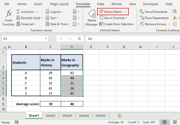 Create-Named-Ranges-in-Excel-Using-Define-Name-Option-04