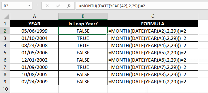 Excel-MONTH-Function-Example-03