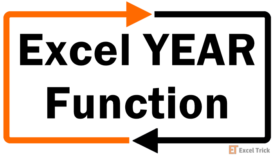 Excel YEAR Function