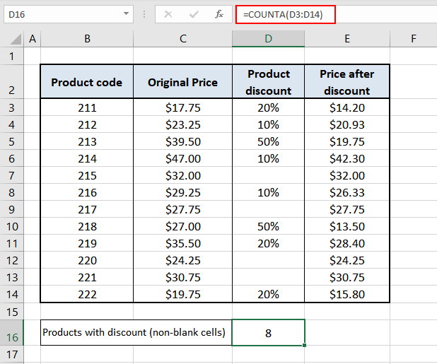 count-if-cell-is-not-blank-or-not-empty