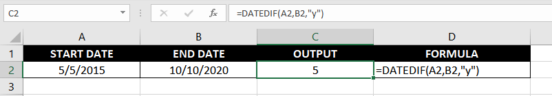 Excel-DATEDIF-Function-Example-04