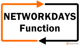 Excel NETWORKDAYS Function