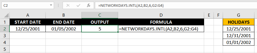 Excel-NETWORKDAYS-Function-VS-NETWORKDAYS.INTL-Function-07