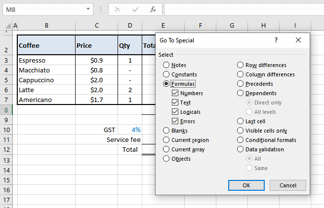 Go-To-Special-Select-Formulas-In-Excel-12