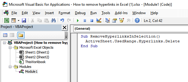 Remove-HyperLinks-From-Active-Wroksheet-VBA-Code-10