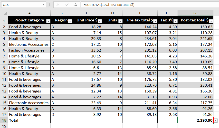 Totals-Row-Added-To-The-Excel-Table-06