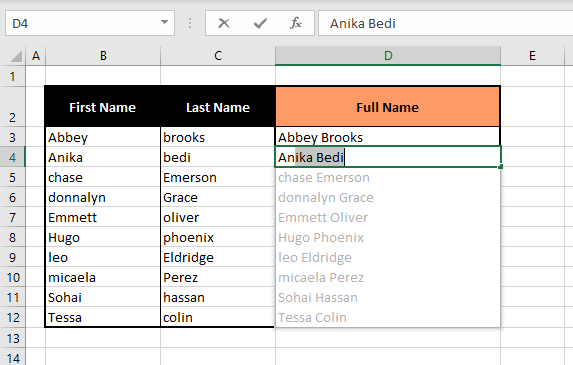 Combine-First-And-Last-Name-Excel-Using-FlashFill-07