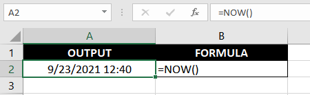 Excel-Now-Function-Example-01