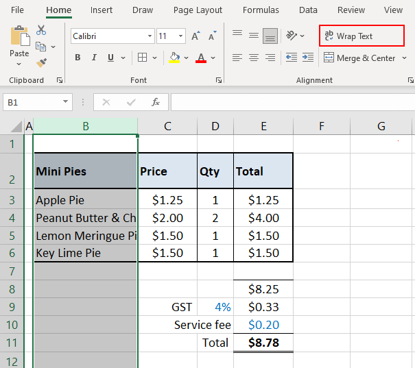 How-To-WordWrap-In-Excel-003