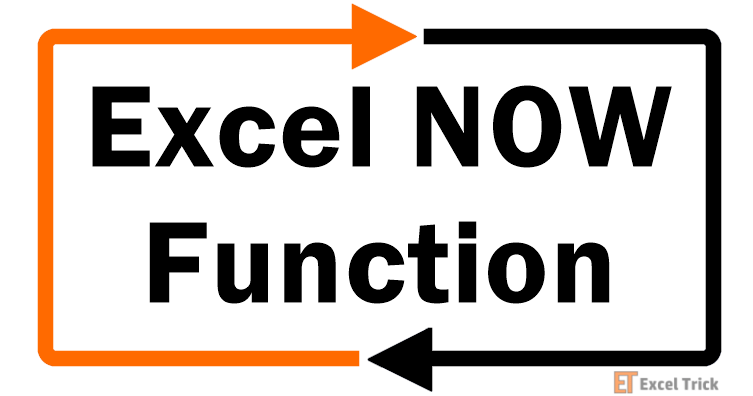 Now-Function-In-Excel
