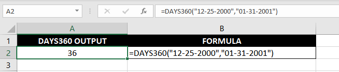 Excel-Days360-Function-Example-01