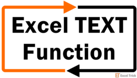 Excel TEXT Function