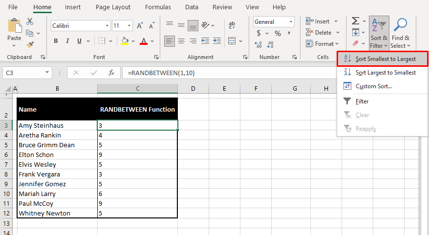 Randomize-List-In-Excel-Example-With-RANDBETWEEN-Function-08
