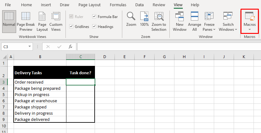 Inserting A Check Mark (Tick ✓) Symbol in Excel - Acuity Training