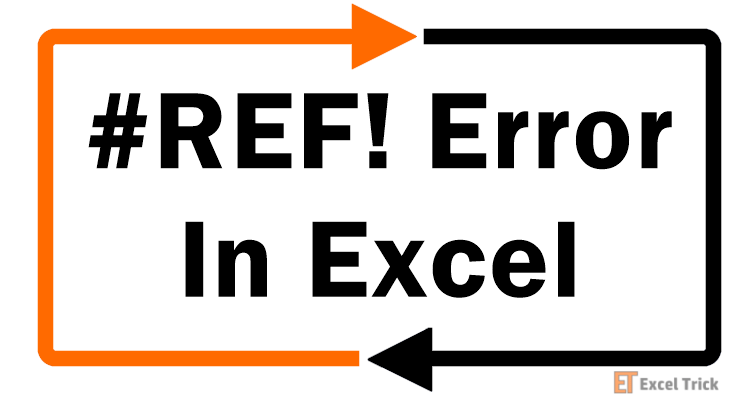 #REF! Error In Excel