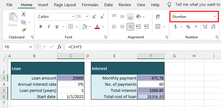 How to Apply Accounting Number Format