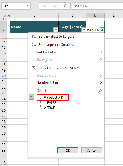 How to Delete Every Other Row by Filtering Based on a Formula