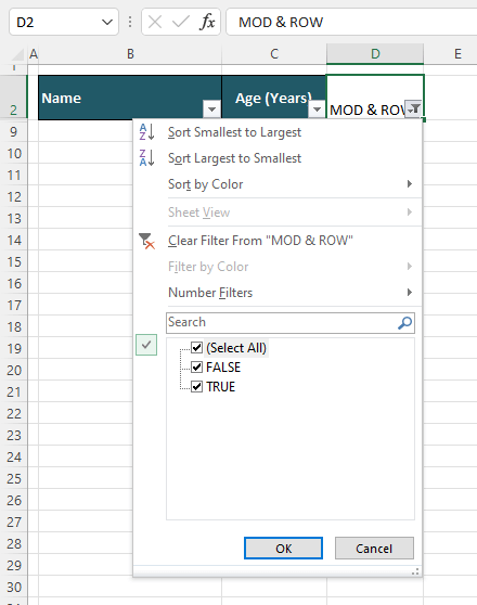 How to Delete Every Nth Row