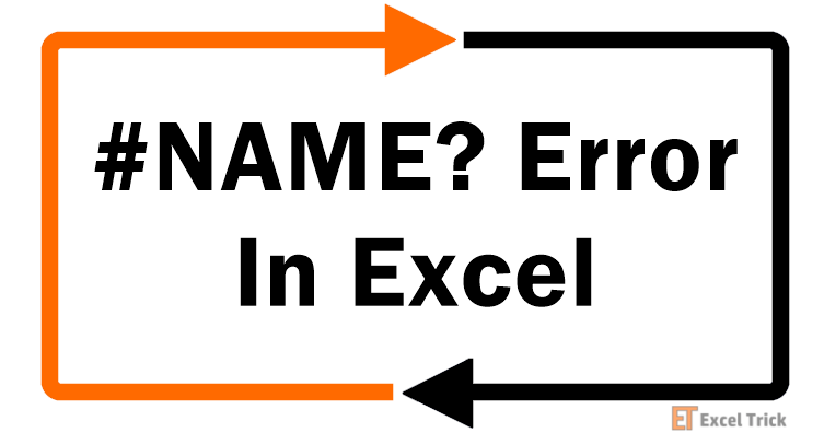 #NAME? Error In Excel