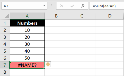#Name-Error-In-Excel-Example-03