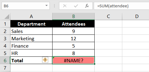 #Name-Error-In-Excel-Example-04