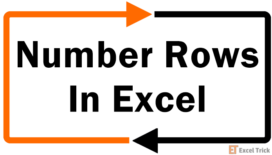 How to Number Rows in Excel