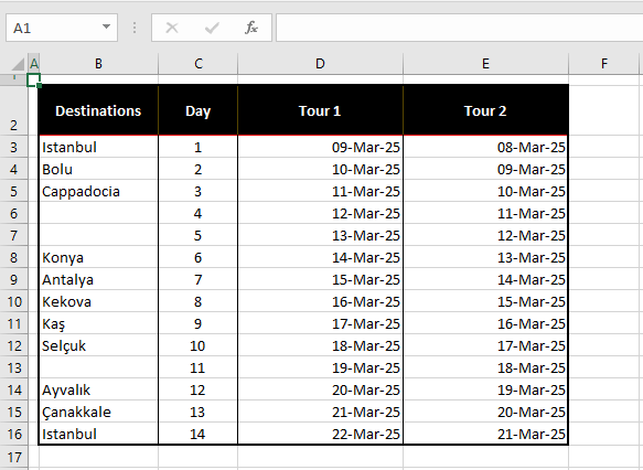 How to Highlight Weekends in Excel