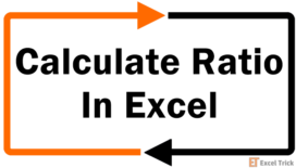 How to Calculate Ratio in Excel
