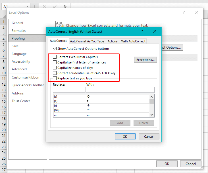 How to Disable or Enable AutoCorrect