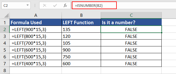 Forcing LEFT Function to Return Numbers