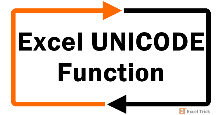 Excel UNICODE Function