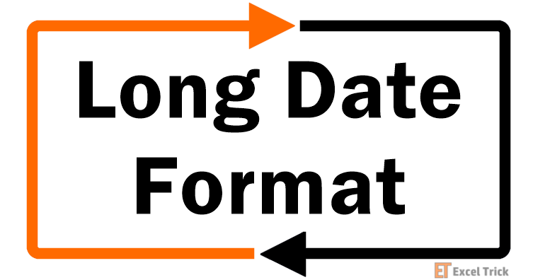 Excel Long Date Format