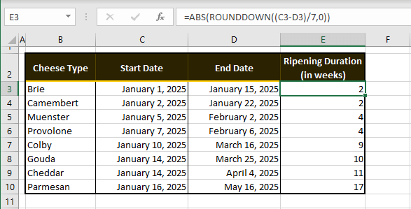 count-weeks-between-dates-in-excel-3-easy-formulas