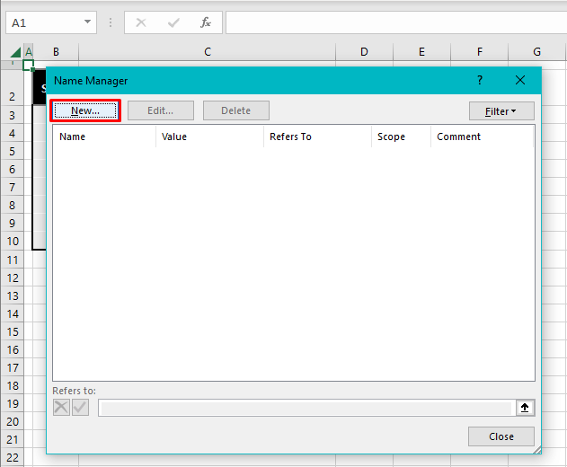 Getting Sheet Names in Excel Using Formula