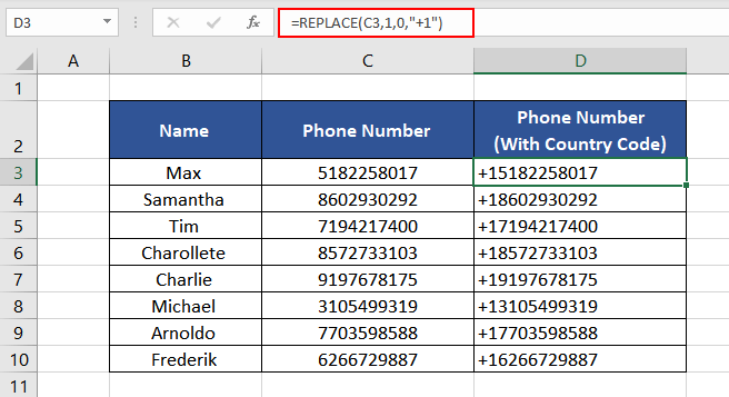 Nested REPLACE function