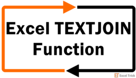 Excel TEXTJOIN Function