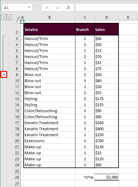 how-to-hide-rows-in-excel-shortcut