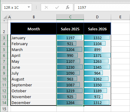 Remove Rules from Selected Cells