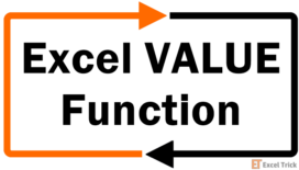 Excel VALUE Function