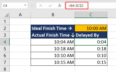 Converting Time using the VALUE Function