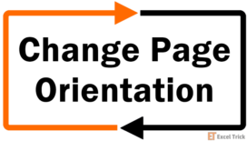 How to Change Page Orientation in Excel