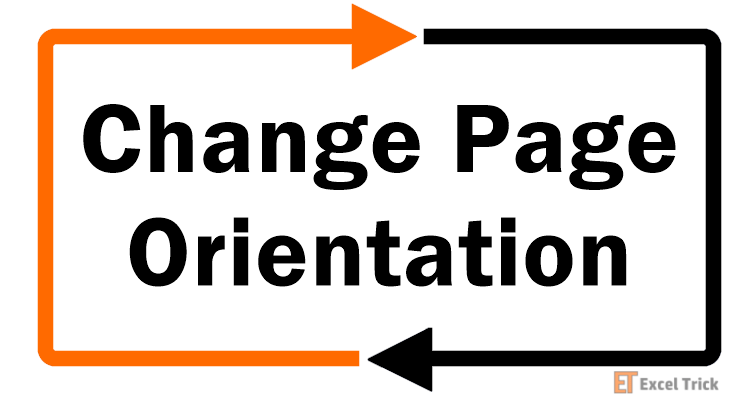 How to Change Page Orientation in Excel