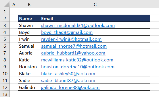 Combining Emails to Send Bulk Emails